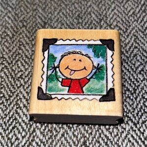 Rubber Stamp by Me & My Big Ideas Snapshot MRS10533 MAMBI Photo Kids